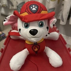 Paw Patrol - Marshall Hund - weiches Plüschtier Stofftier Rucksack Tasche - Top Zustand - Bild 1 von 4