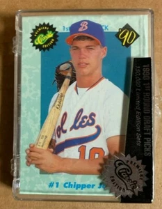 Juego de selecciones clásicas de primera ronda 1990 edición limitada Chipper & Mussina RC - Imagen 1 de 2