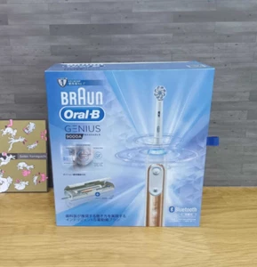 Cepillo de dientes eléctrico Oral B Genius 9000 oro rosa Japón NUEVO - Imagen 1 de 9
