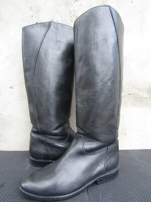 RARE Golden Goose Equestrian Moto Riding Tall Boots Leather Sz EU 37 | US 7 Foto 1 de 4