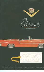 Publicité pour Eldorado by Cadillac (Cabriolet)      