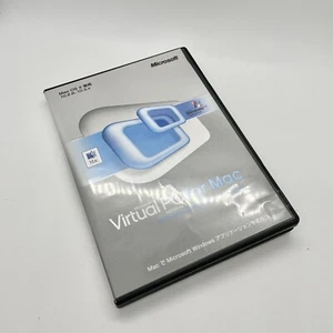 Microsoft Virtual PC For Mac Version 7 With Windows XP Pro 3 Disc JAPANESE - Picture 1 of 4