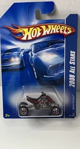 2008 Hot Wheels #43 All Stars SAND STINGER Maroon Variant w/Chrome ORUT5-5 Spoke - Picture 1 of 3