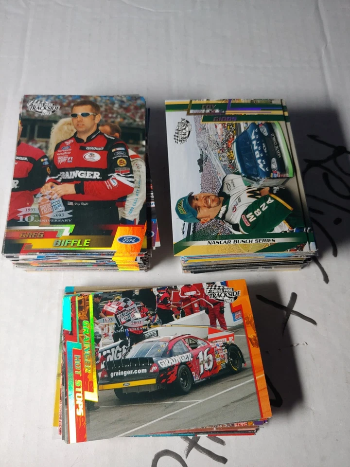 2003 press pass trackside complete your gold holofoil set *PYC* - Image 1 of 1