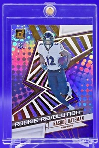 RASHOD BATEMAN RC ROOKIE SPARKLE DAZZLE HOLO PRIZM RAINBOW REFRACTOR SP - Picture 1 of 4