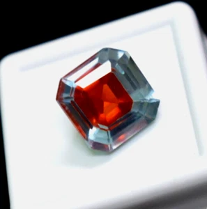 Impresionante Zafiro Pitambari Bi Color Corte Radiante 9.50 Ct Joyería Fabricación Piedras Preciosas - Imagen 1 de 7