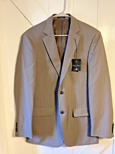 Pronto Uomo Suit 2 Piece Tan 40L 32W Jacket Pants 40L 34W - Picture 1 of 9