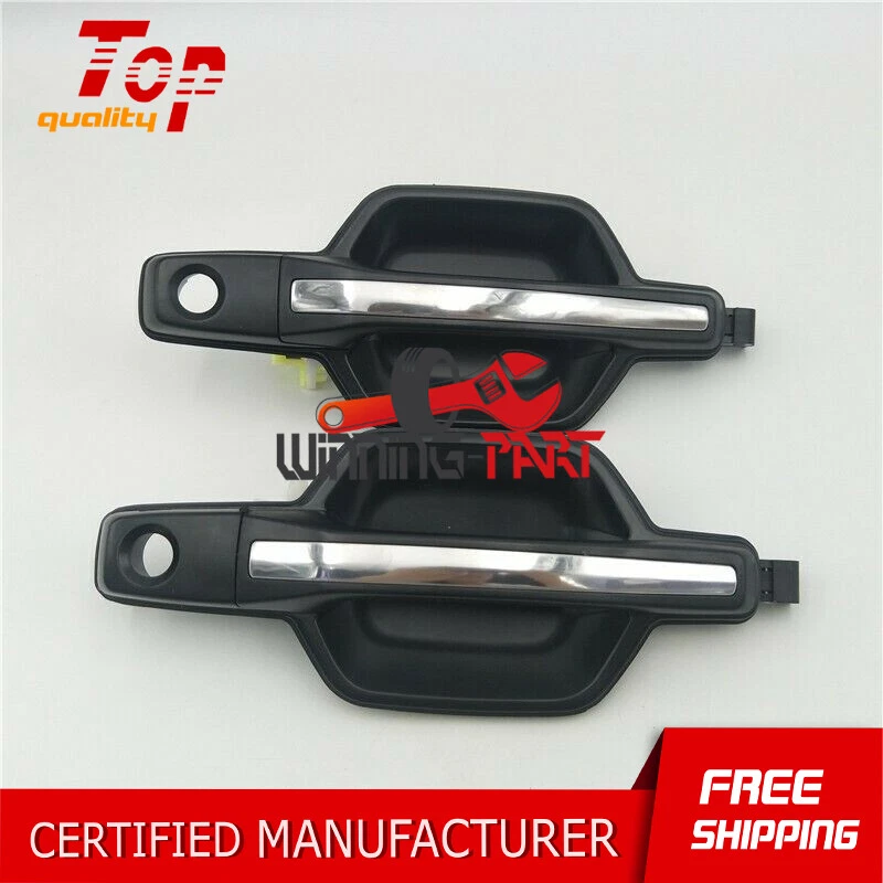 Manijas de puerta exterior L&R MR970186HA para Pajero Montero V75 V73 V63 V77 00-06 Foto 1 de 4