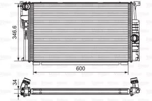 New GENUINE BMW i8 FRONT COOLANT RADIATOR - Picture 1 of 1