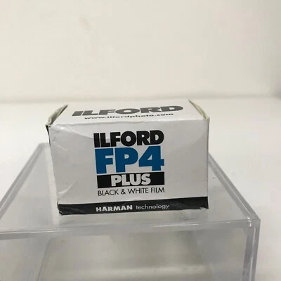 Ilford FP4 Plus 35mm Black & White Film ISO 125 – 24 Exp – Expired NIB - Image 1 of 4