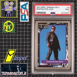 1991 Impel Terminator 2 - #18 Hunting for John - PSA 9 MINT - Picture 1 of 4