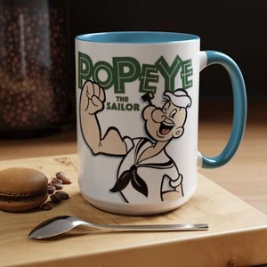 Popeye Coffee Mug (15 oz) - Picture 1 of 21