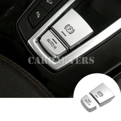 Per BMW X5 X6 F15 F16 Console Interna Freno a Mano Elettronico AUTO Coperchio Pulsante H - Immagine 1 di 4