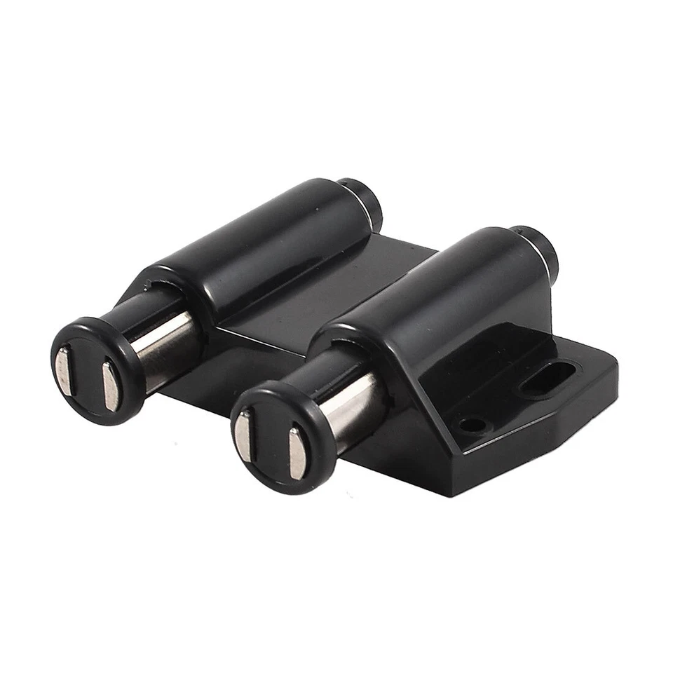 Doppel-Magnetschnäpper, rund, Magnetverschluss, für Schränke, Weiß - Bild 1 von 1