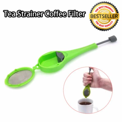 Tea Strainer Mesh Infuser Loose Reusable Silicone Tea Leaf Filter Diffuser UK - Image 1 of 4