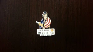 Hard Rock Cafe Pin - Take Time to Be Kind 9/11 Fireman - Limited Edition - Picture 1 of 3