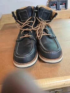 Georgia Stiefel kleine Charge Keilabsatz GB00172 schwarz 6" Größe 10M US, 43M EU, 9M UK - Bild 1 von 14