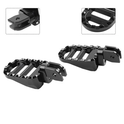 Reposapiés delanteros negros estriba para Ducati Diavel/Diavel S 2011-23 Diavel V4 2024 Foto 1 de 4