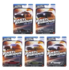 2025 HOT WHEELS, SILVER SERIES, FAST AND FURIOUS VILLAINS, TWO SETS SEALED BOX - Picture 1 of 9