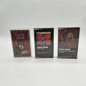 Talking Heads Cassette Lot: Naked, Remain In Light, And More Songs About Buildin - Picture 1 of 11