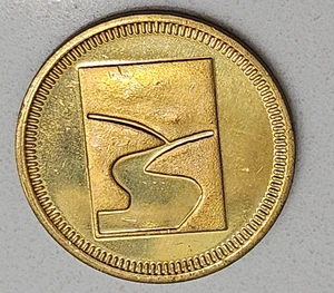URBAN TRANSIT SOLUTION Good For Parking PUERTO RICO coin token ficha FULL LINES - Picture 1 of 4