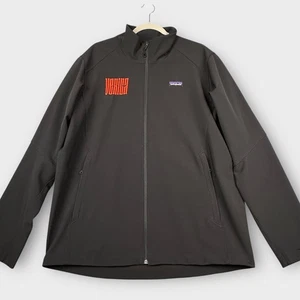Patagonia Giacca Uomo XL Nero Softshell Adze Ricamato Full Zip 83525 - Foto 1 di 11