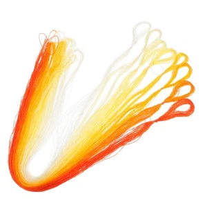 8 Stck. Seide Stickgarn Faden Schmuckfäden Stickschnur für Hand - Bild 1 von 9
