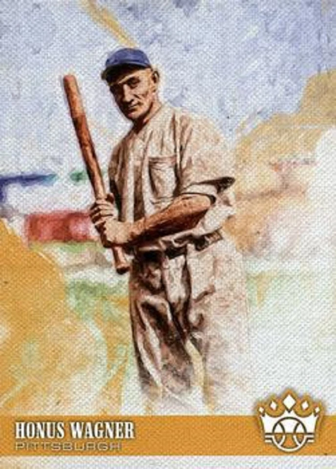Diamond Kings #2 2018 Honus Wagner Pittsburgh Pirates Salón de la fama Foto 1 de 1