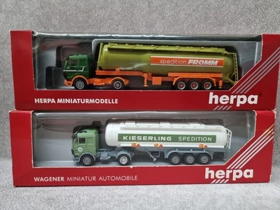 HERPA HO / 1:87 JOB LOT OF MERCEDES TRUCKS TANKERS. - Image 1 of 4