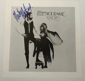 Mick Fleetwood Mac Signed Autographed 9.5x10 Photo Book Photo BAS Certified #2 - Picture 1 of 3