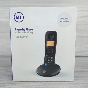 BT 90661 Cordless Home Phone Call Blocking Single Handset - Zdjęcie 1 z 4