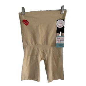 Assets Spanx High Waist Shaping Shorts Damen Gr. L in Naked Compression Neu mit Etikett - Bild 1 von 7