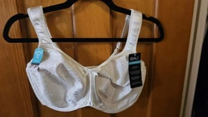 Bali Satin Tracings Bügel Minimizer BH Elfenbein DF3562 Größe 36DDD Neu mit Etikett 116 - Bild 1 von 4