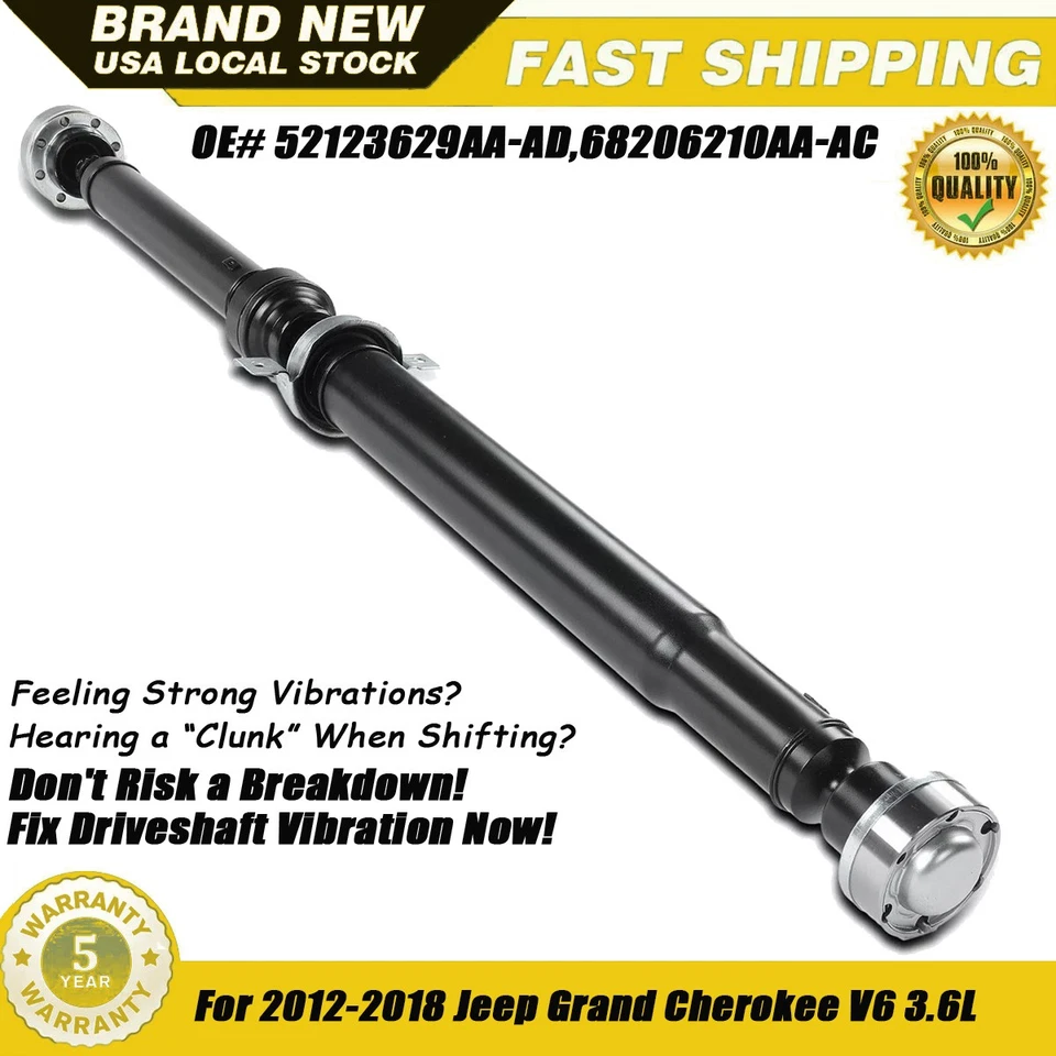 Rear Drive Shaft Assembly For 2011-2018 Jeep Grand Cherokee 976-714 52123629AD
