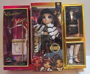 Rainbow High Rockstar LYRIC LUCAS Modepuppe mit 2 OUTFITS Kleidung SPECIAL - Bild 1 von 3