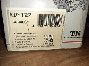 Kit de frein FERODO KDF127 -  RENAULT 