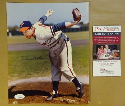 Autographed Robin Roberts Signed 8x10 Photo Philadelphia Phillies JSA COA - Image 1 of 4