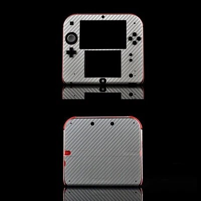 7色碳纤维乙烯基贴花保护套保护膜皮肤贴纸适用于任天堂2DS — 第 1/4 张图片
