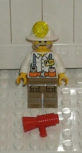 LEGO CITY NEW Male Mining Foreman 60184 Minifigure Mining Team - Picture 1 of 2
