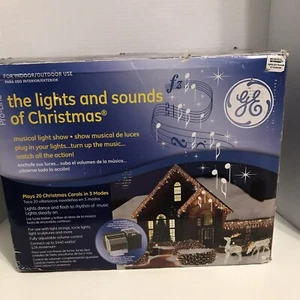 GE Pro-Line The Lights And Sounds Of Christmas Carols 20 Songs 3 Modes ~ - Picture 1 of 4