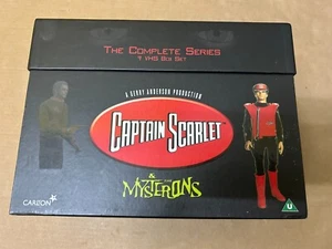 CAPTAIN SCARLET & THE MYSTERONS COMPLETE SERIES ( 9 ) VHS BOXED SET. - Picture 1 of 5