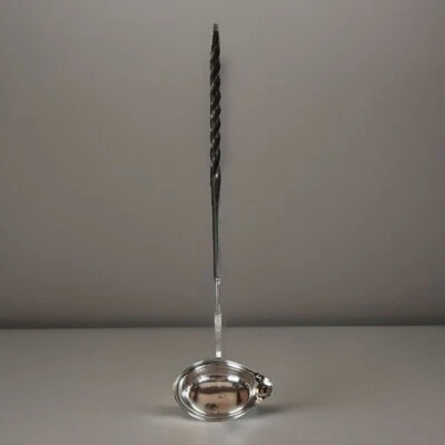 Georgian Sterling Silver Toddy Ladle with Horn Handle, Samuel Godbehere, 1800 - Image 1 of 4