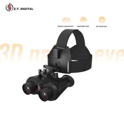 Z.T. Binoculares de visión nocturna VR NV300 4K 3D VR montados en casco IR NVG Foto 1 de 4