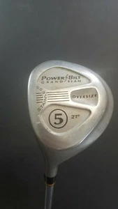 Powerbilt Grand Slam Oversize 5 Wood 21° LH 42" Steel Shaft Mens Golf - Picture 1 of 8