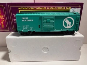 MTH PREMIER 20-90028 GREAT NORTHERN 40' BOX CAR W/ ORIGINAL BOX LN - Picture 1 of 1