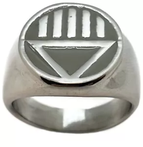 Black Lantern Corps Ringgrößen 5-16 Death Corps Green Lantern Ring Set Grey Dead - Bild 1 von 3