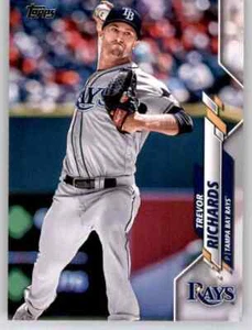 2020 Topps Series 1 Trevor Richards Base Card MLB PWE Set Break Rays #211 - Picture 1 of 2