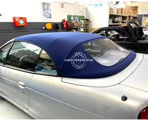 Copertura tetto Renault Megane Cabrio tessuto blu qualità OEM - Foto 1 di 4