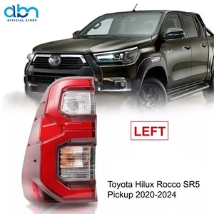 Left Rear Tail Light Back Lamp LED For Toyota Hilux Rocco SR5 Pickup 2020-2024 - Picture 1 of 14