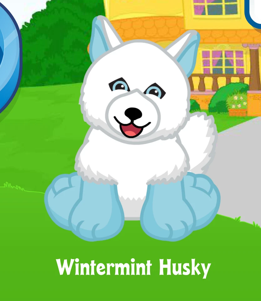 Webkinz Winterint Husky Virtual Adoption Code Only Messaged Webkinz Seasonal Dog - Image 1 of 1
